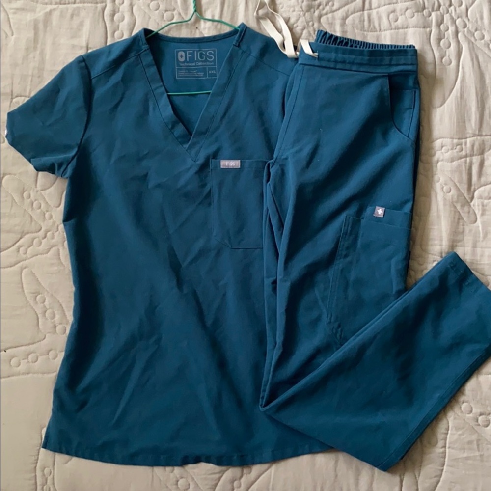 Xxs Caribbean blue figs set